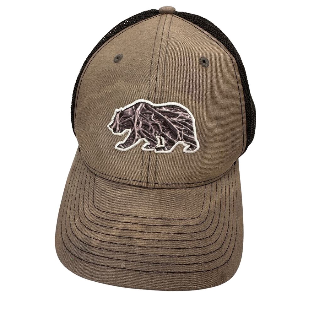 WYR Clothing Bear Tree Roots Logo Richardson Mesh Hat